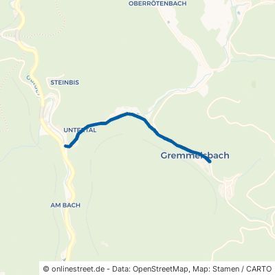 Untertal Triberg im Schwarzwald Gremmelsbach 