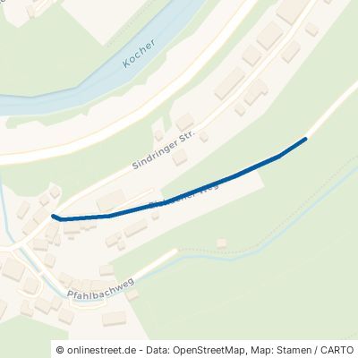 Eichacher Weg Öhringen Ohrnberg 