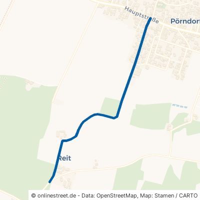 Reitbauerstraße Aldersbach Pörndorf 