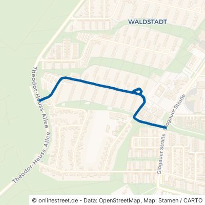 Königsberger Straße Karlsruhe Waldstadt 