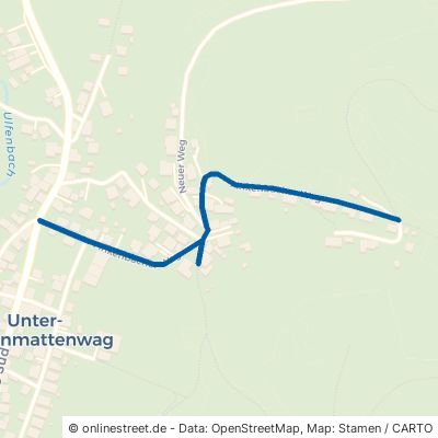 Finkenbacher Weg Wald-Michelbach Unter-Schönmattenwag 