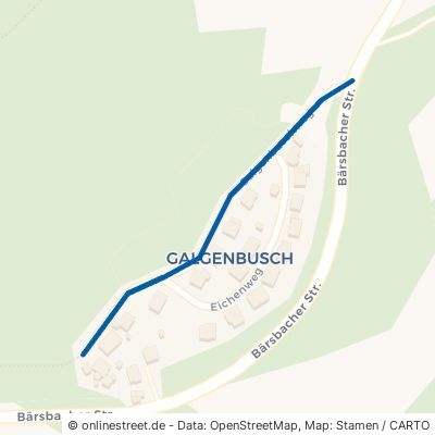 Galgenbuschweg Heiligkreuzsteinach Hilsenhain 