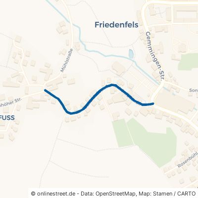 Schönfußstraße Friedenfels 