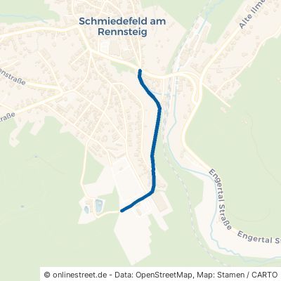 Ruppachstraße Schmiedefeld am Rennsteig 