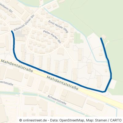 Ernst-Barlach-Straße Sindelfingen Ost 