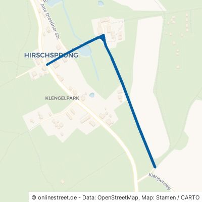 Am Forstamt 01773 Altenberg Hirschsprung 