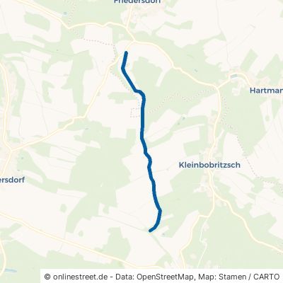 Friedersdorfer Weg 09623 Frauenstein Kleinbobritzsch 