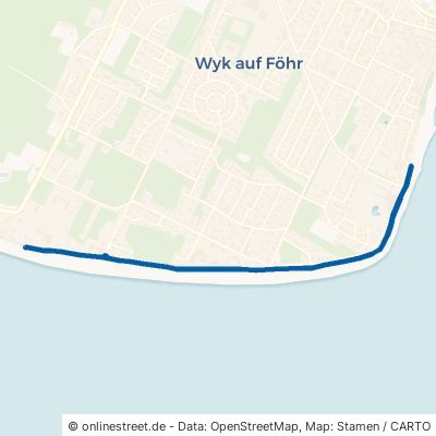 Promenade Wyk auf Föhr 