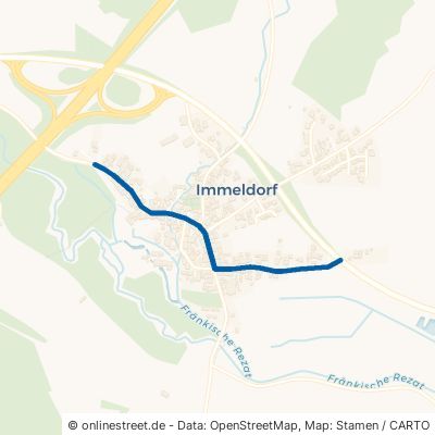Hauptstraße Lichtenau Immeldorf 