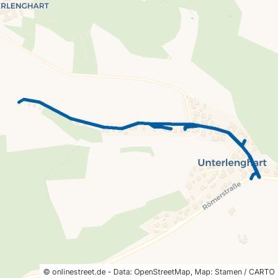 Waldstraße Bruckberg Unterlenghart 