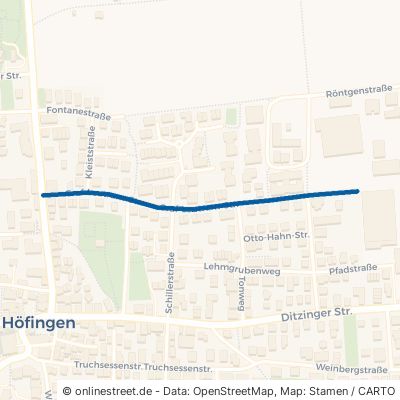 Graf-Leutrum-Straße Leonberg Höfingen 