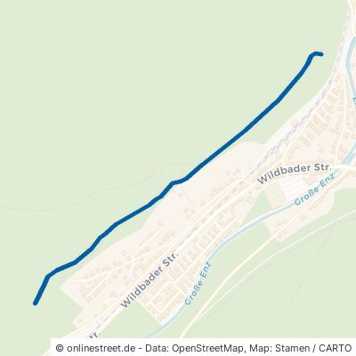Promenadeweg Bad Wildbad Calmbach 