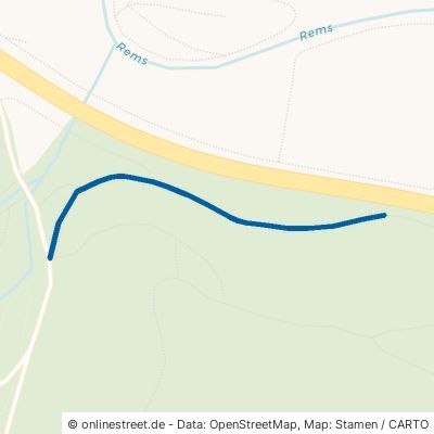 Betonweg Schwäbisch Gmünd Kleindeinbach 