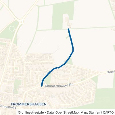 Am Griesgraben Vellmar Frommershausen 