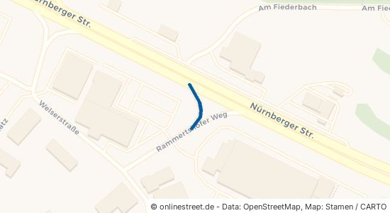Nürnberger Straße / Rammertshofer Weg 92224 Amberg Gärbershof 