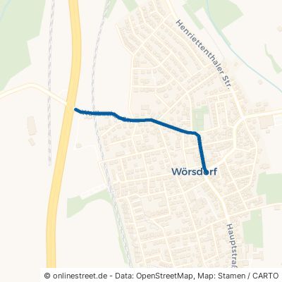Wallbacher Straße Idstein Wörsdorf 