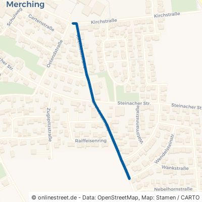 Kirchfeldstraße Merching 