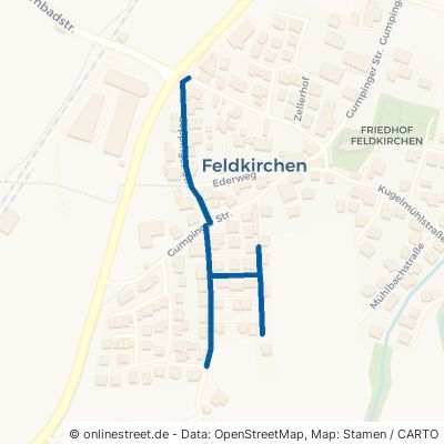 Geppinger Straße Ainring Feldkirchen 