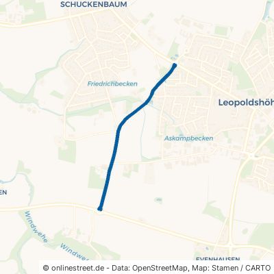 Felix-Fechenbach-Straße Leopoldshöhe Schuckenbaum 