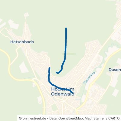 Frankfurter Straße Höchst im Odenwald Höchst in Odw. 