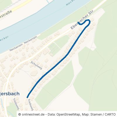 Höhenstraße Eberbach Pleutersbach 