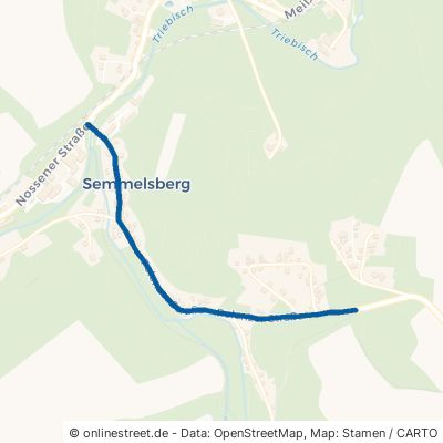 Polenzer Straße Klipphausen Semmelsberg 