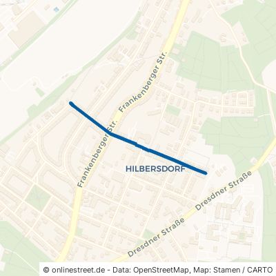 Helmholtzstraße Chemnitz Hilbersdorf 
