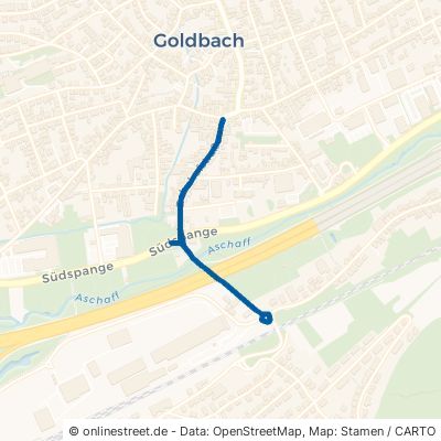 Bahnhofstraße Goldbach 