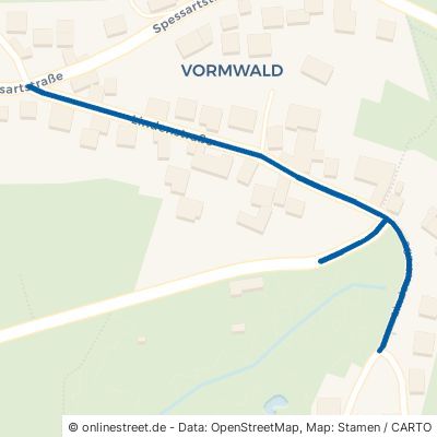 Lindenstraße Sommerkahl Vormwald 