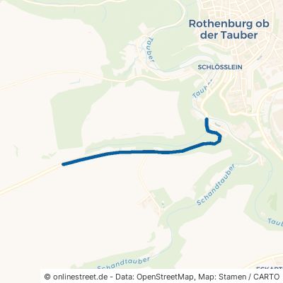 Blinksteige Rothenburg ob der Tauber Rothenburg 