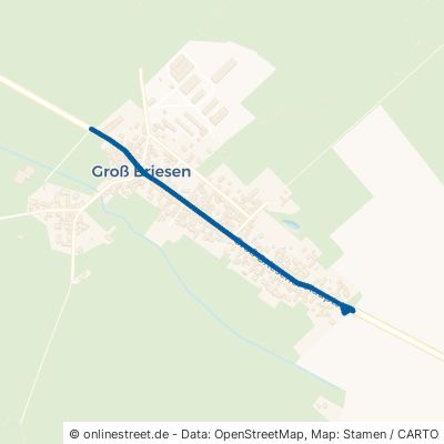 Groß Briesener Hauptstraße Bad Belzig Groß Briesen 
