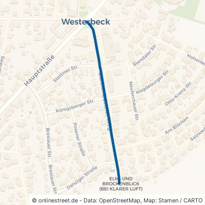 Dannenbütteler Weg Sassenburg Westerbeck 