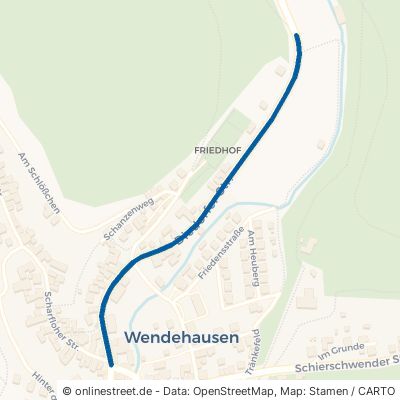 Diedorfer Straße Südeichsfeld Wendehausen 