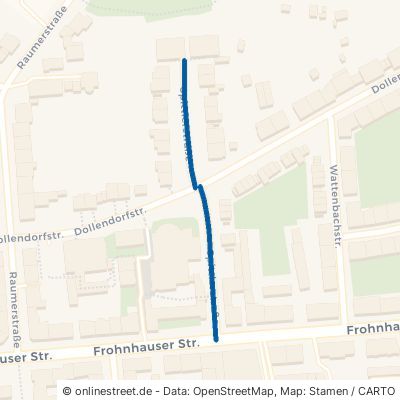 Spittlerstraße 45144 Essen Frohnhausen Stadtbezirke III