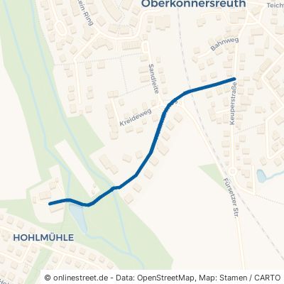 Hohlmühlweg Bayreuth Oberkonnersreuth 