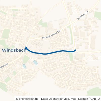 Rother Straße Windsbach Retzendorf 