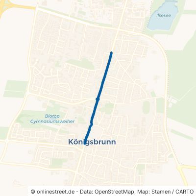 Bürgermeister-Wohlfarth-Straße Königsbrunn 