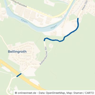 Bellingrother Straße Engelskirchen Ründeroth 