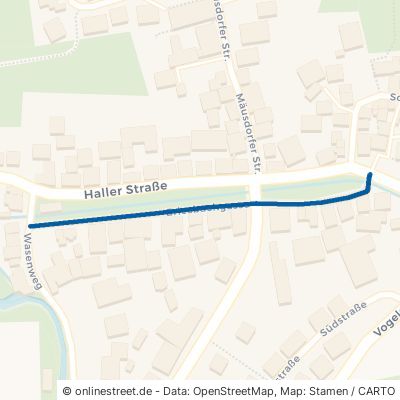 Erlesbachgasse Künzelsau Kocherstetten 