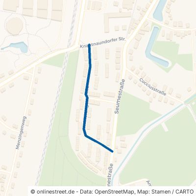 Morungenstraße Leipzig Knautkleeberg-Knauthain 