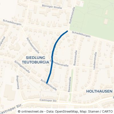 Teutoburgiastraße Herne Holthausen 