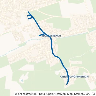 Alsbacher Straße Lindlar Bolzenbach-Schümmerich 