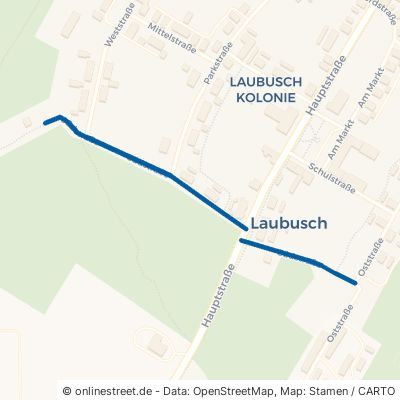 Südstraße Lauta Laubusch 