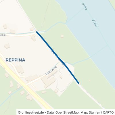 Elberadweg Klipphausen Reppina 