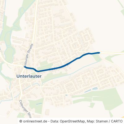 Rödentaler Straße Lautertal Unterlauter 
