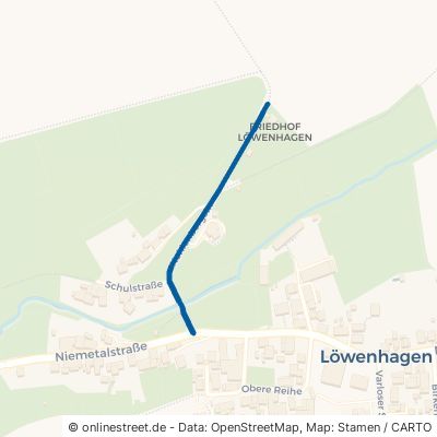 Kohlenbergstraße Niemetal Löwenhagen 