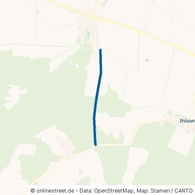 Wirtschaftsweg Niederer Fläming Hohenseefeld 