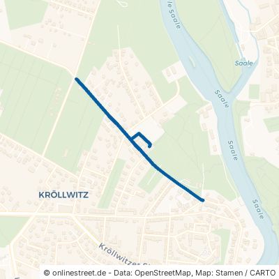 Lettiner Straße Halle (Saale) Kröllwitz 