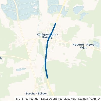 Hauptstraße Königswartha Neschwitz 