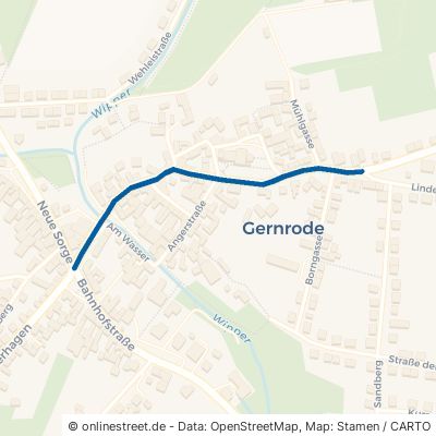 Heinrich-Ernemann-Straße Gernrode 